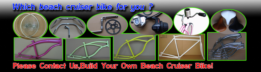 build your beach cruiser bicycle